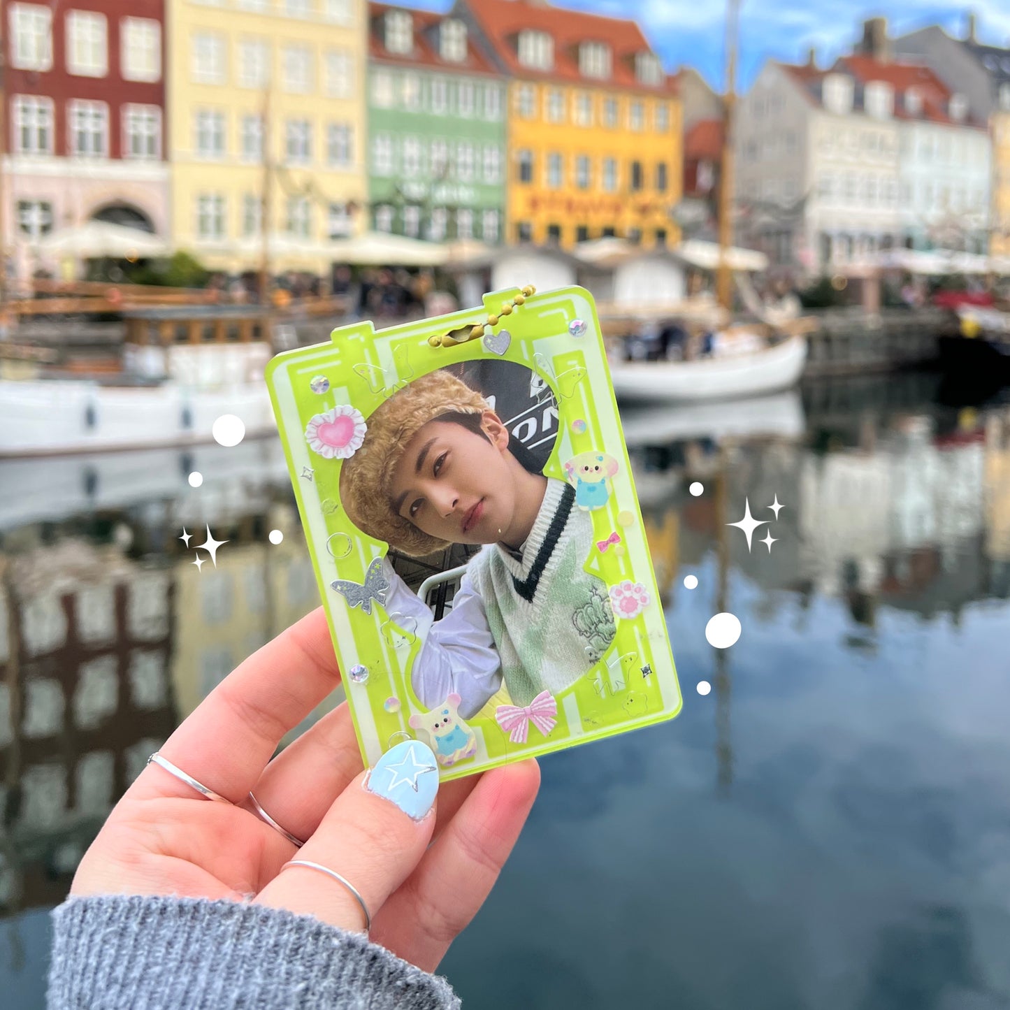 NCT LIGHTSTICK acrylic photocard holder