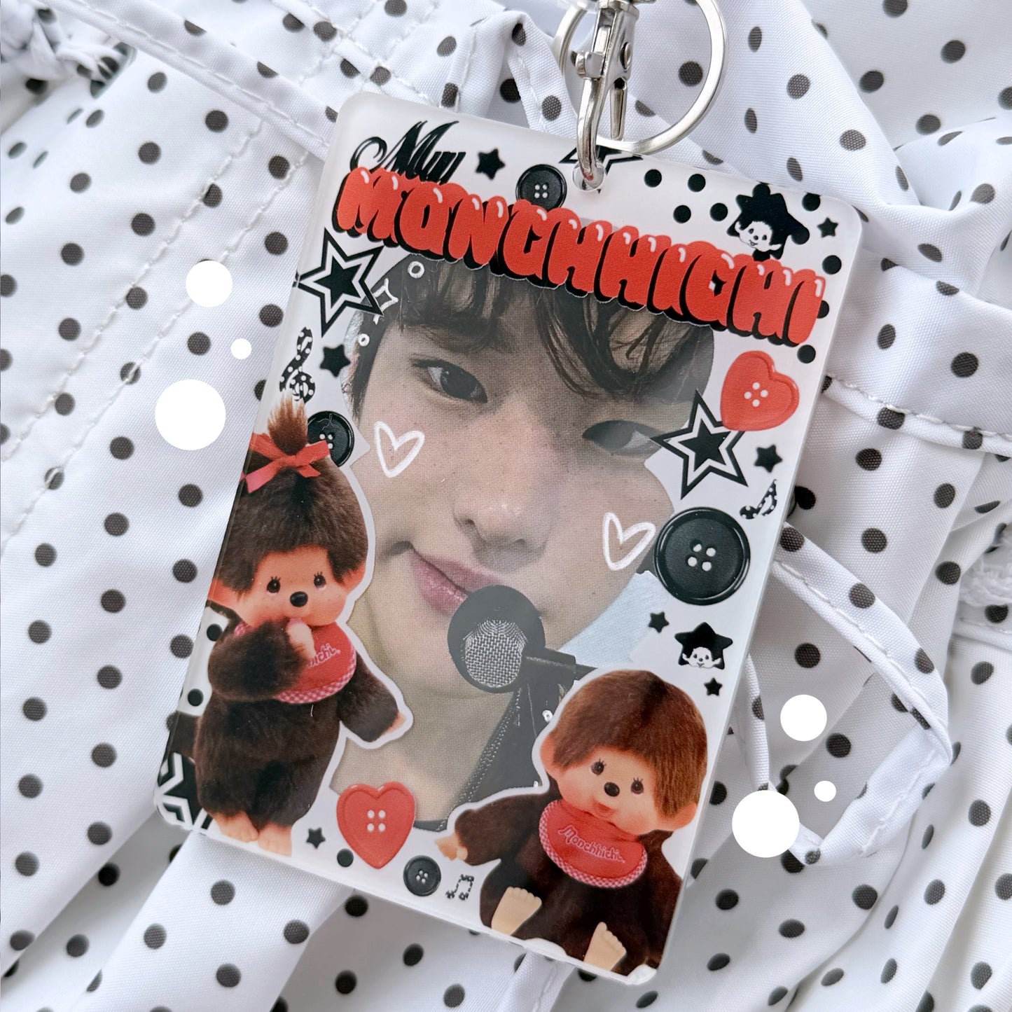 MONCHHICHI acrylic photocard holder