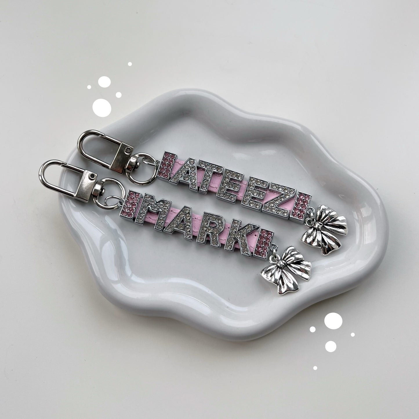 NAME TAG keychain