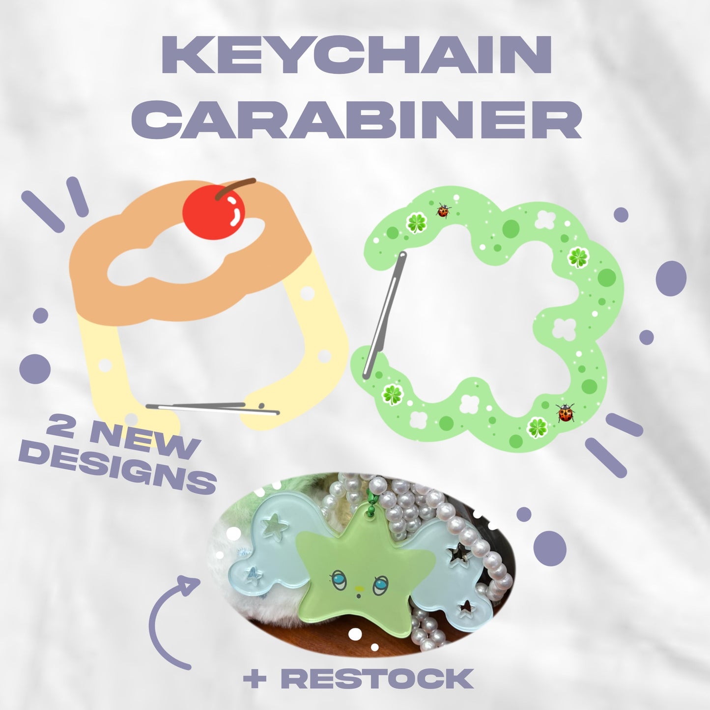 ATTACHEMENTS FOR KEYCHAINS