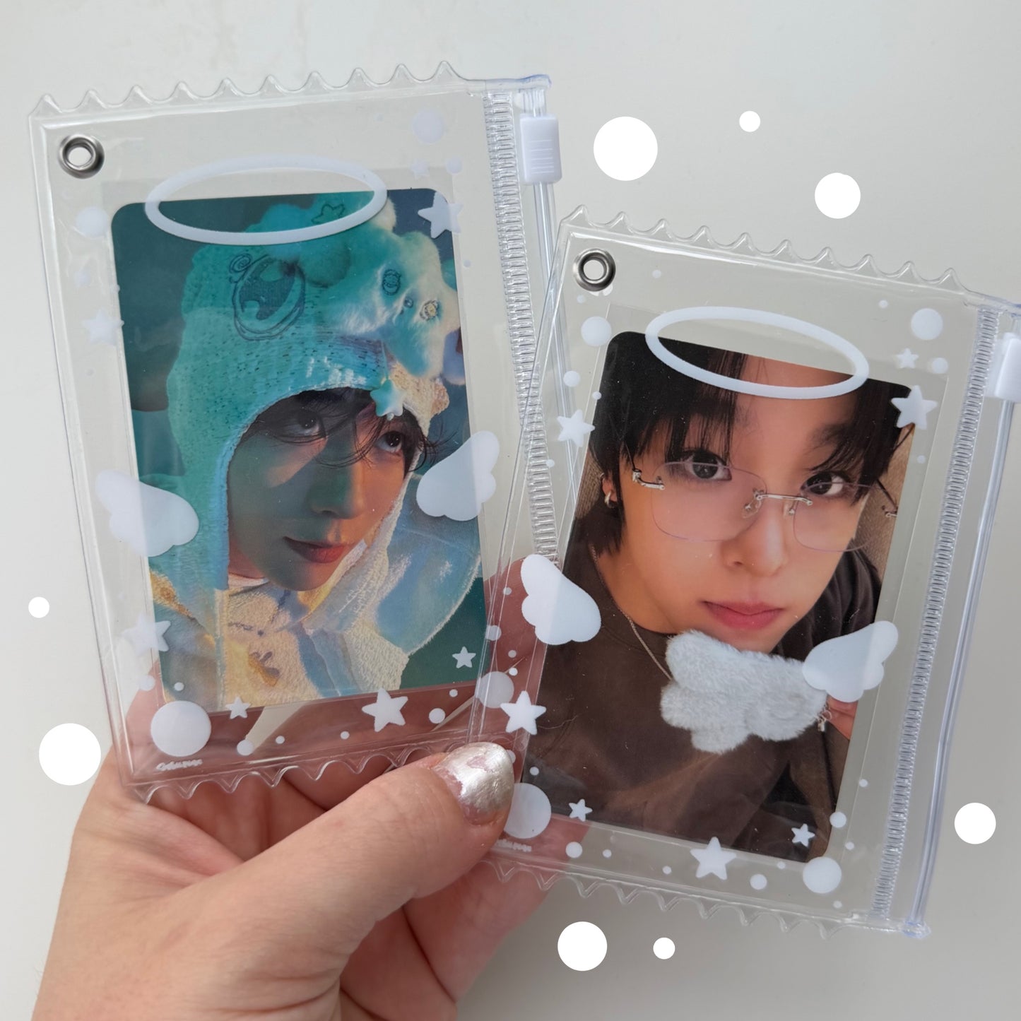 Soft DOODLE photocard holder