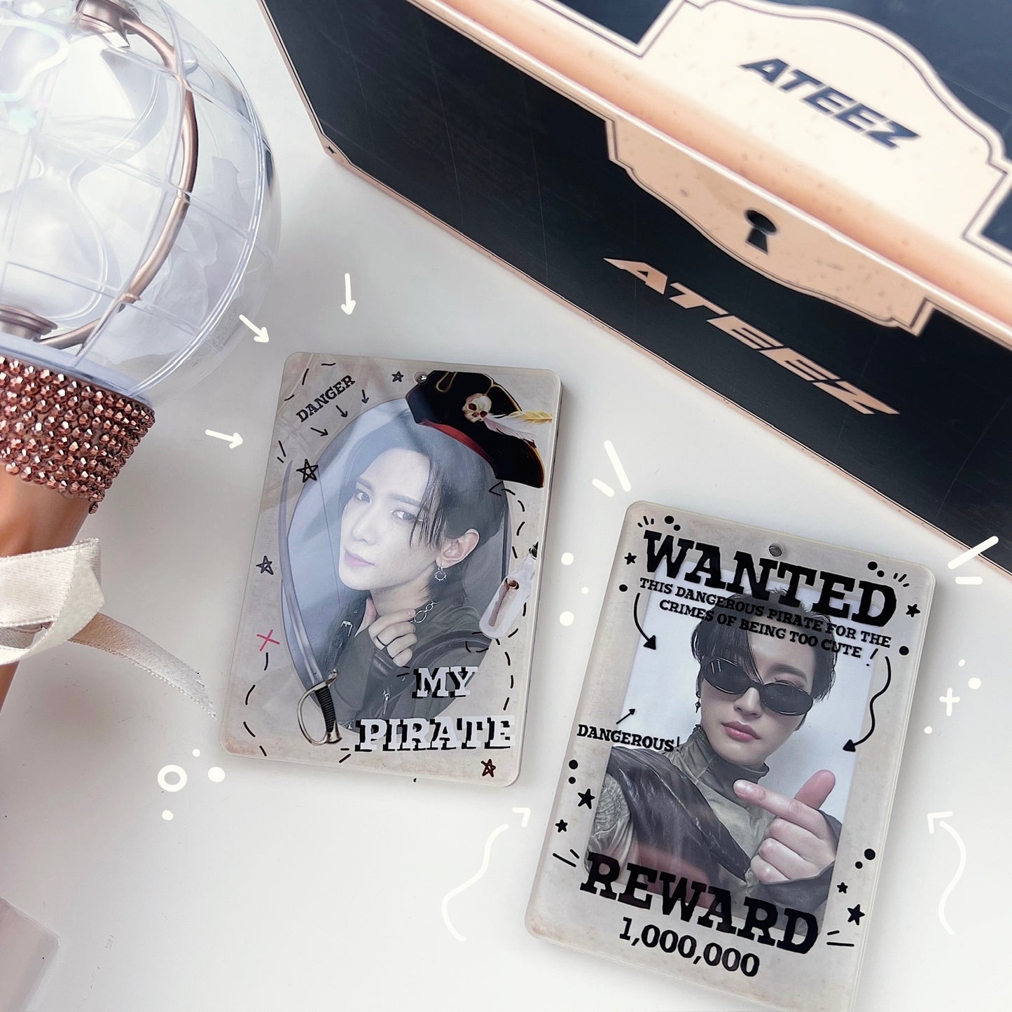 PIRATE acrylic photocard holder