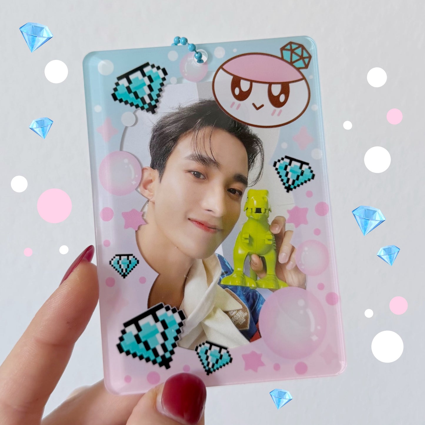 CARAT acrylic photocard holder