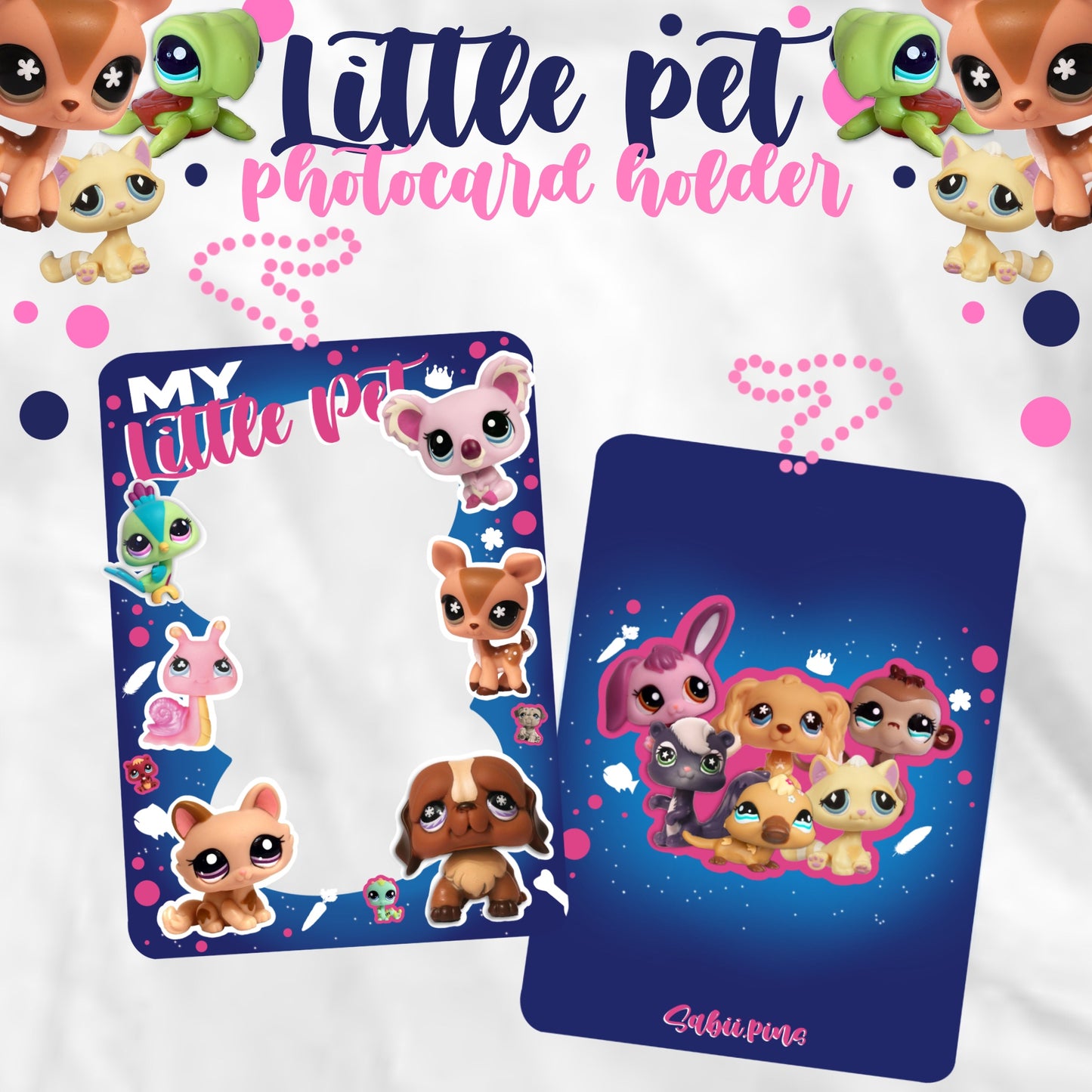 MY LITTLE PET acrylic photocard holder