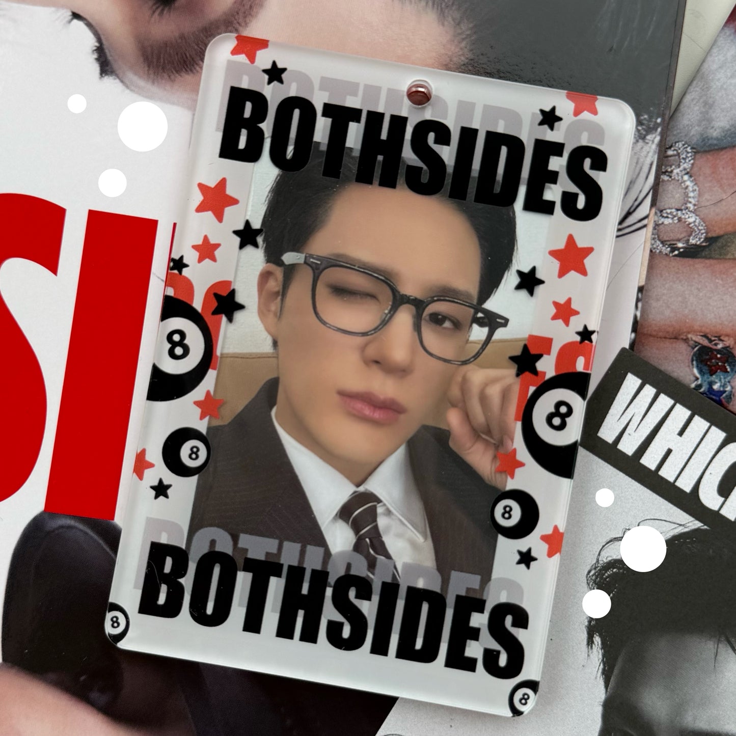 BOTHSIDES - DOUBLESIDED acrylic photocard holder
