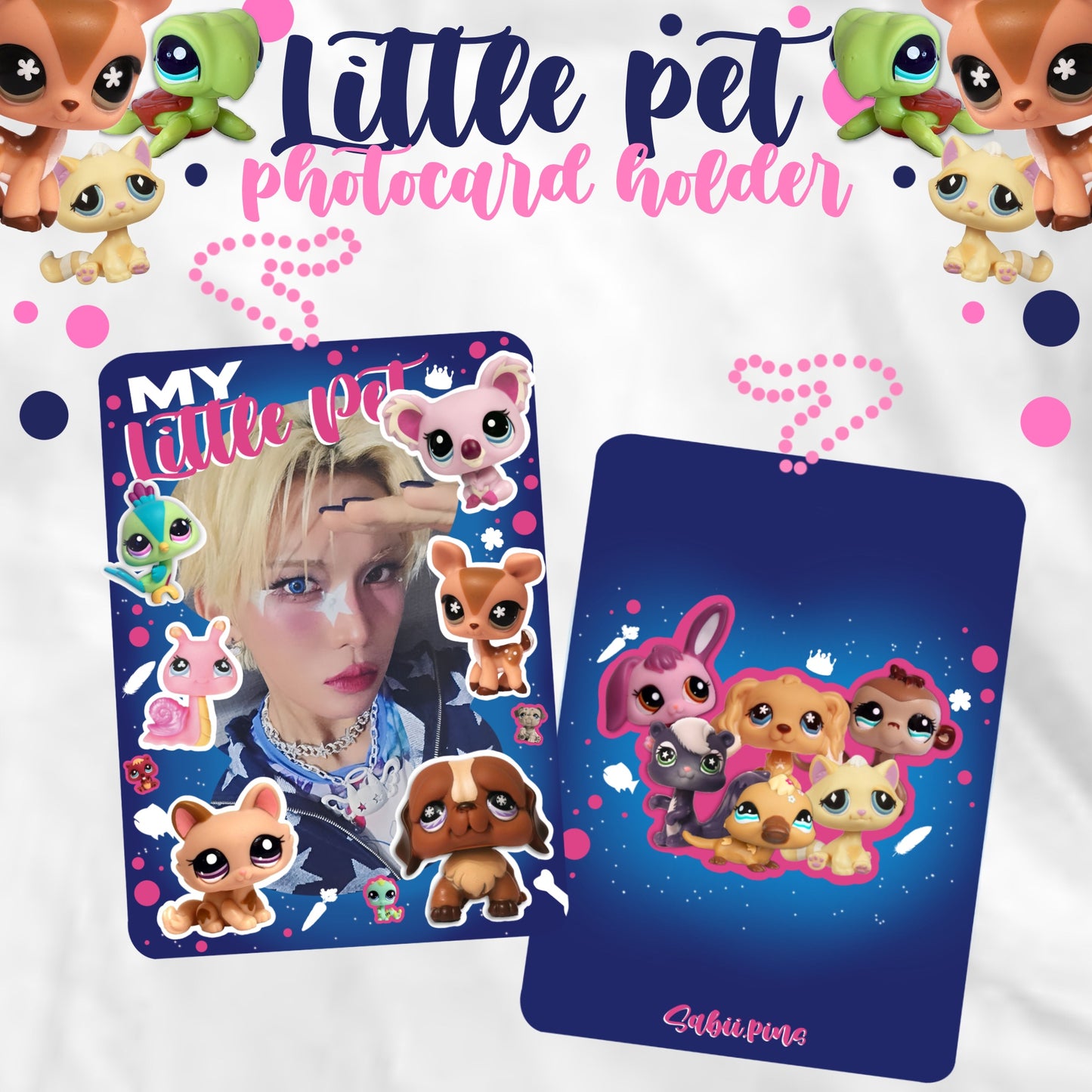 MY LITTLE PET acrylic photocard holder