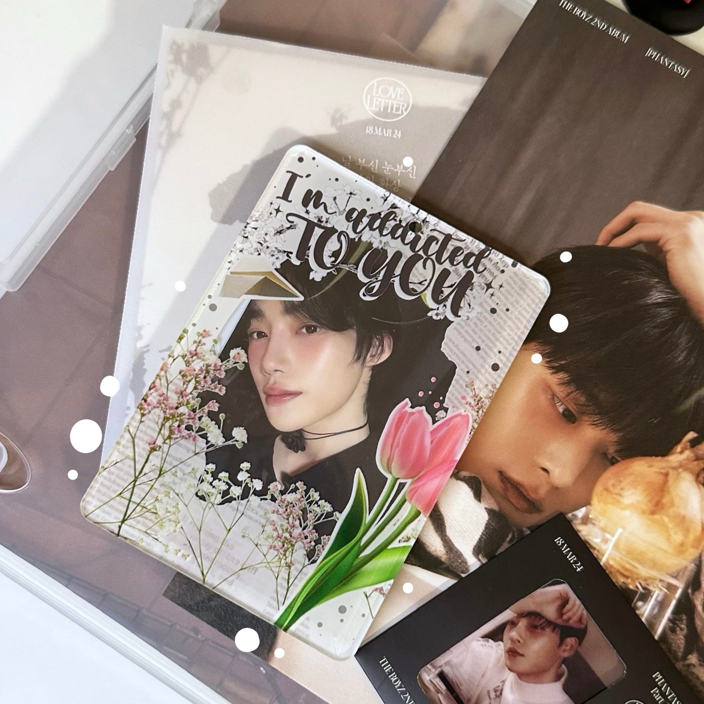 NECTAR acrylic photocard holder