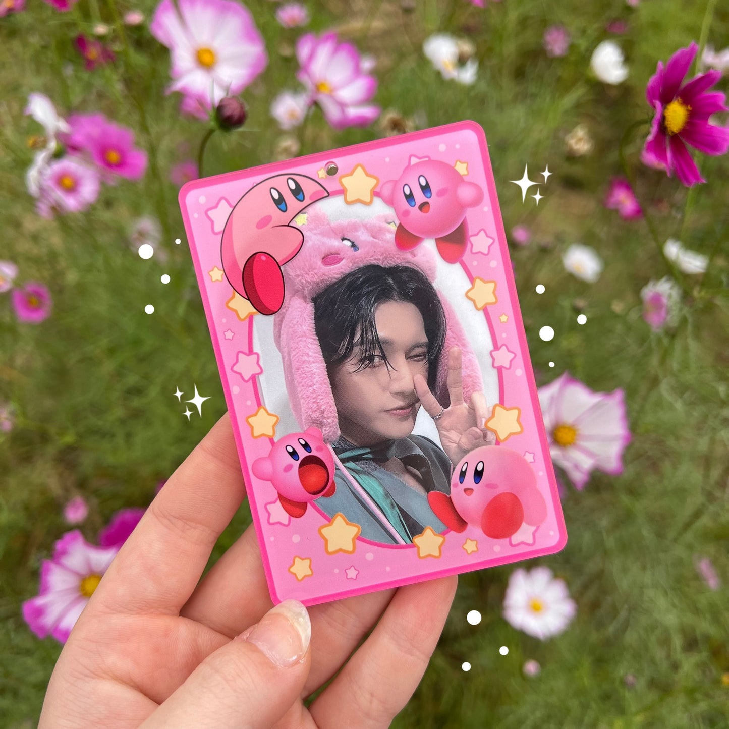 PREORDER KIRB acrylic photocard holder