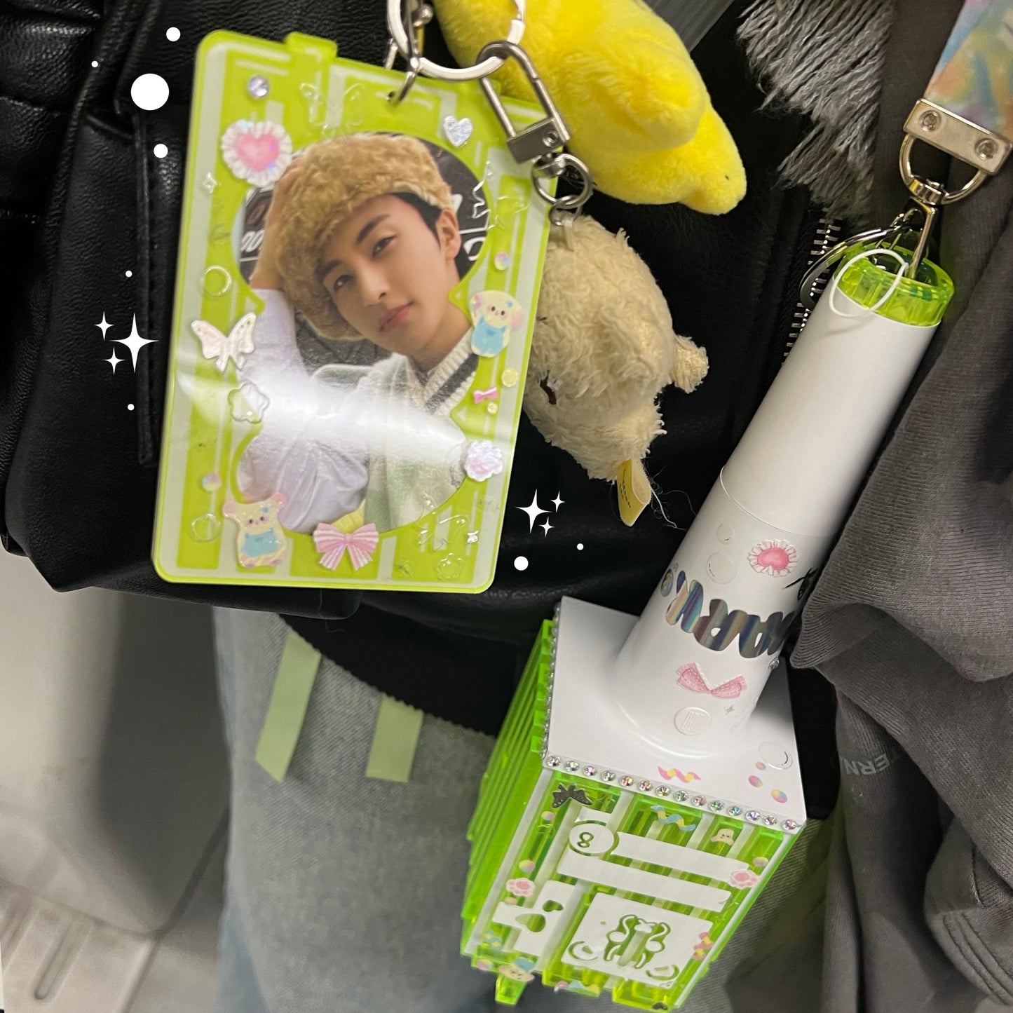 NCT LIGHTSTICK acrylic photocard holder