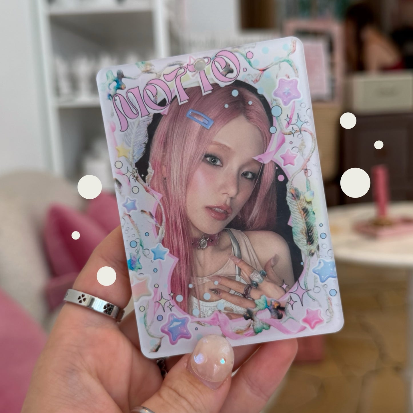 MOTTO acrylic photocard holder