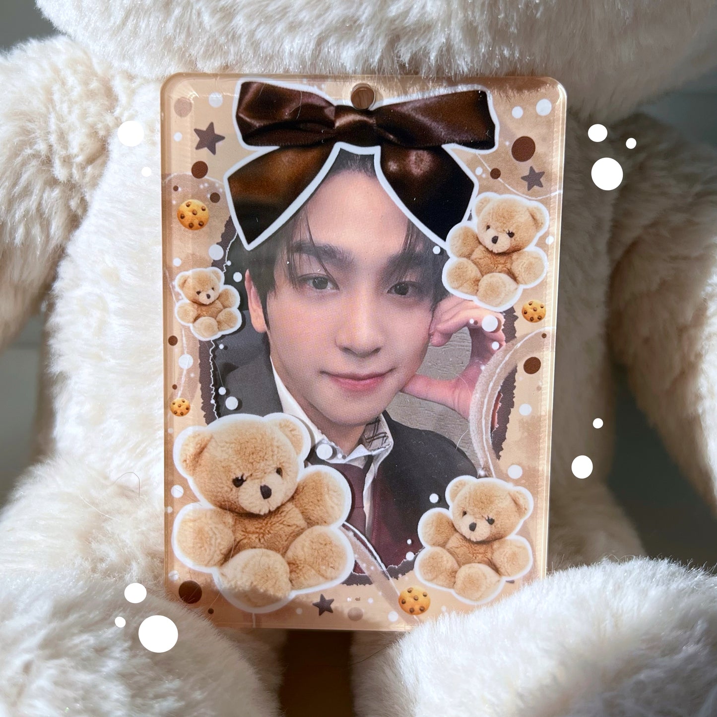 BEAR acrylic photocard holder