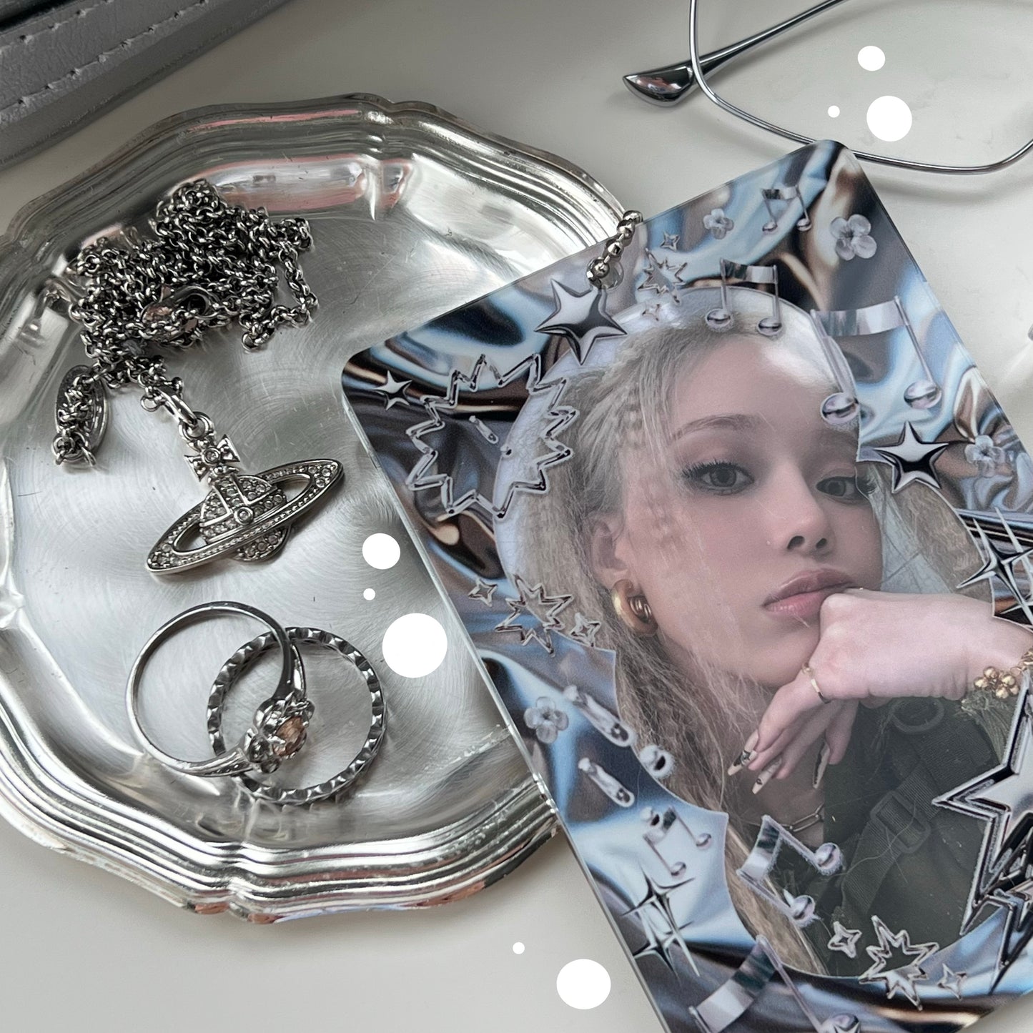 CHROME acrylic photocard holder