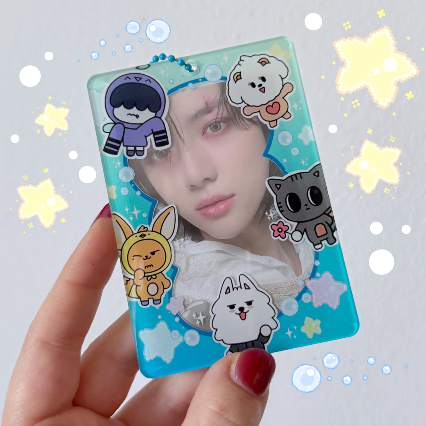 MOA acrylic photocard holder