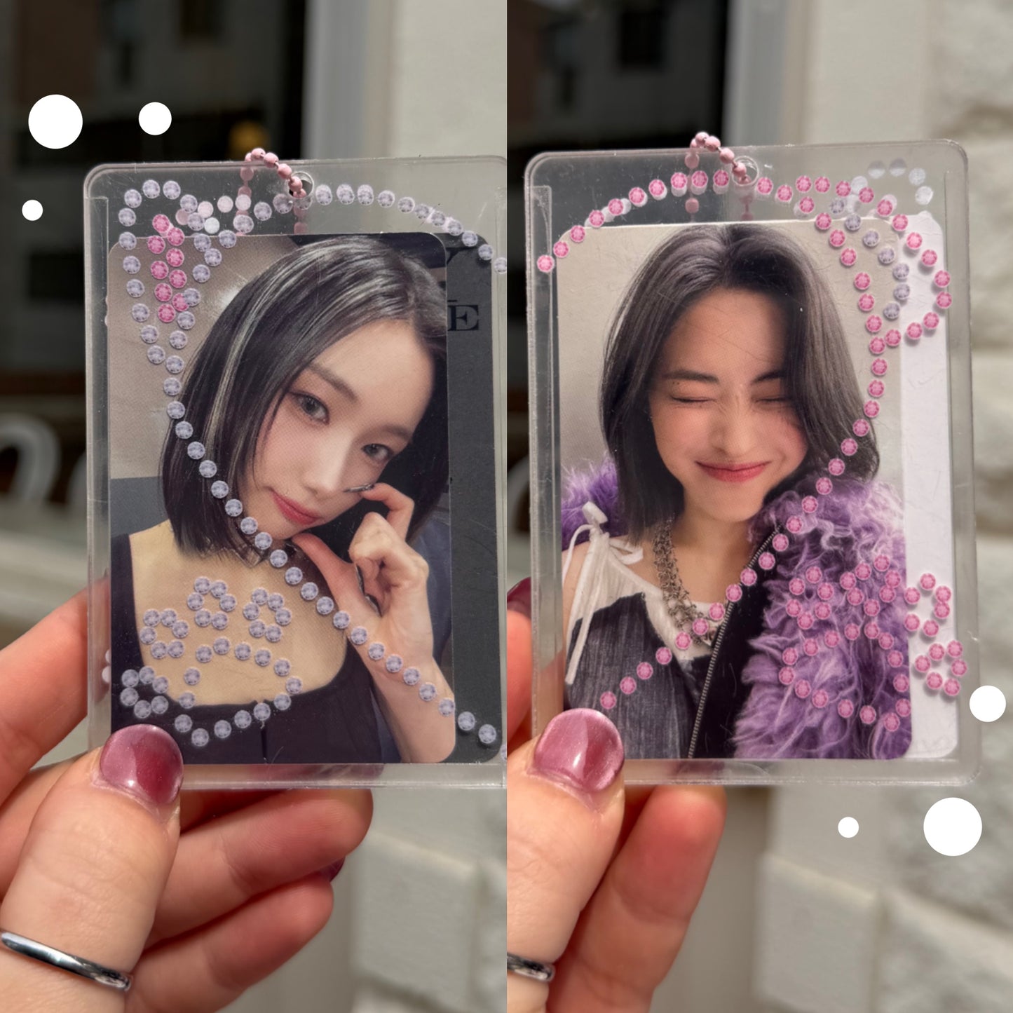 DIAMOND BESTIE acrylic photocard holder