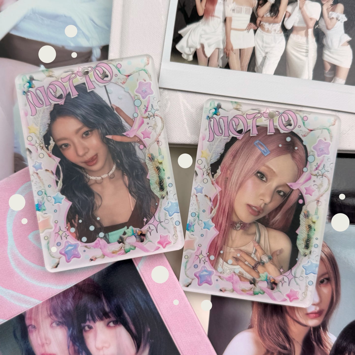 MOTTO acrylic photocard holder