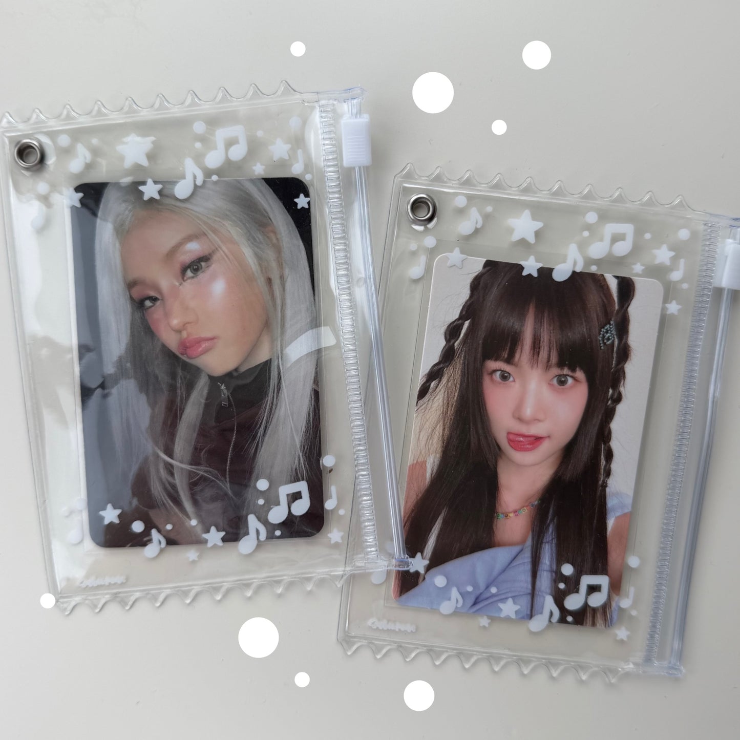 Soft DOODLE photocard holder