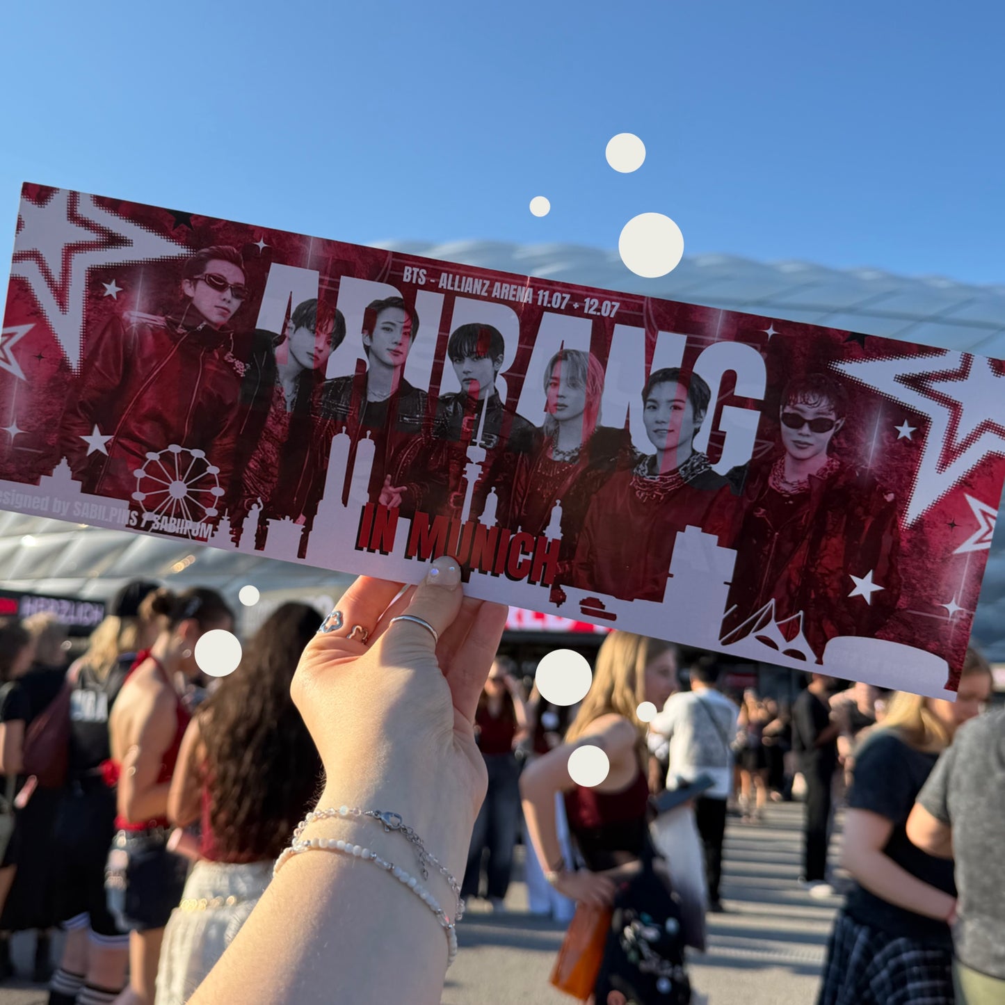 PREORDER - ARIRANG paper concert banner