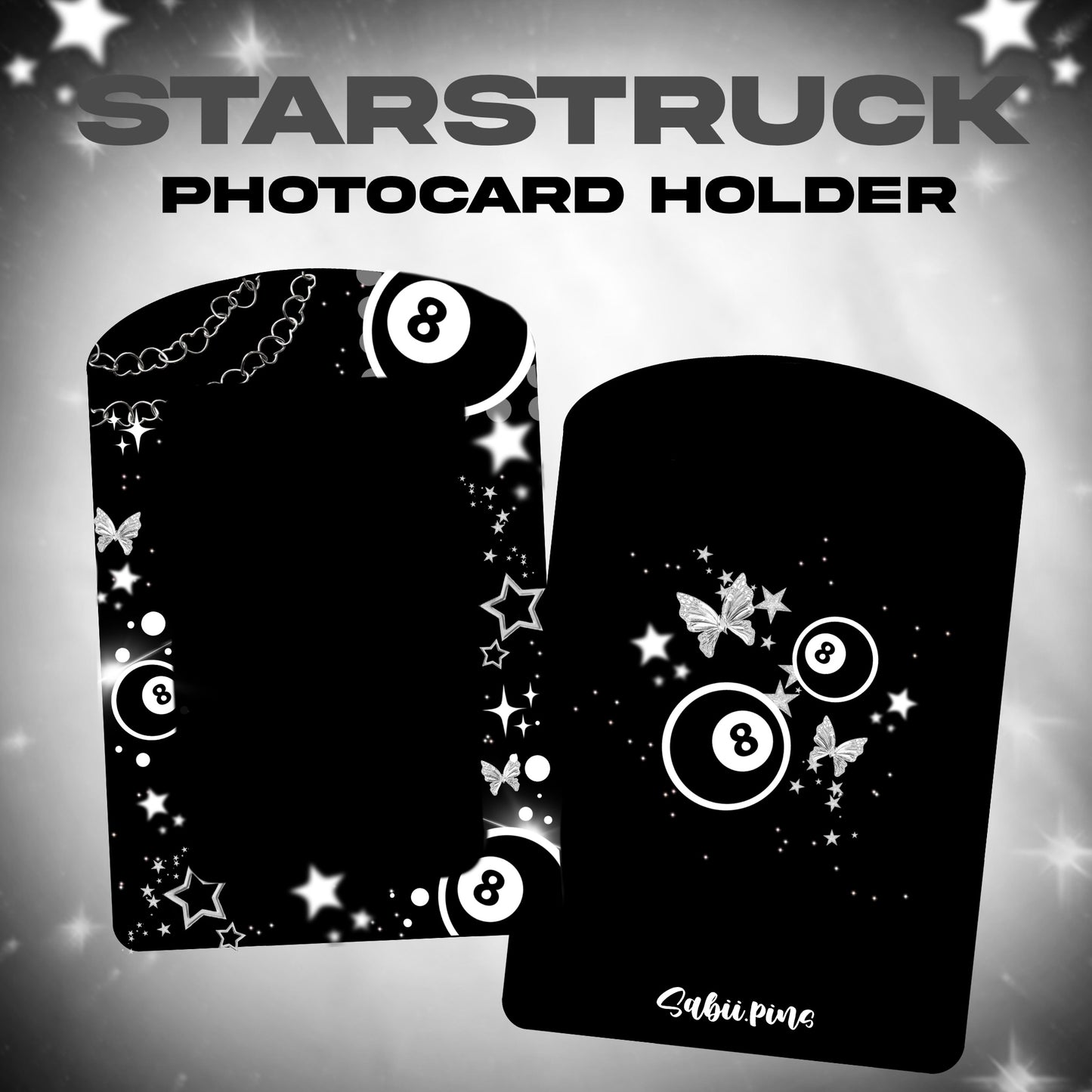 PREORDER - STARSTRUCK XL photocard holder