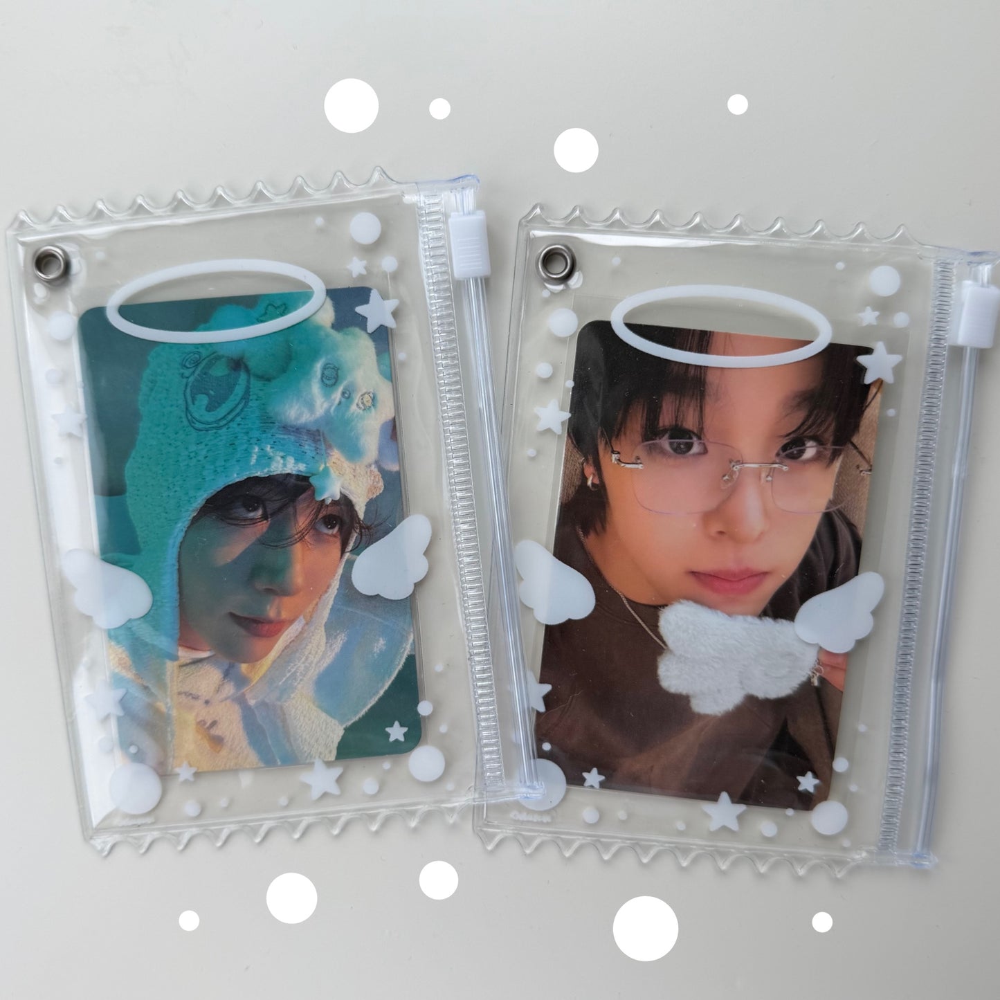 Soft DOODLE photocard holder