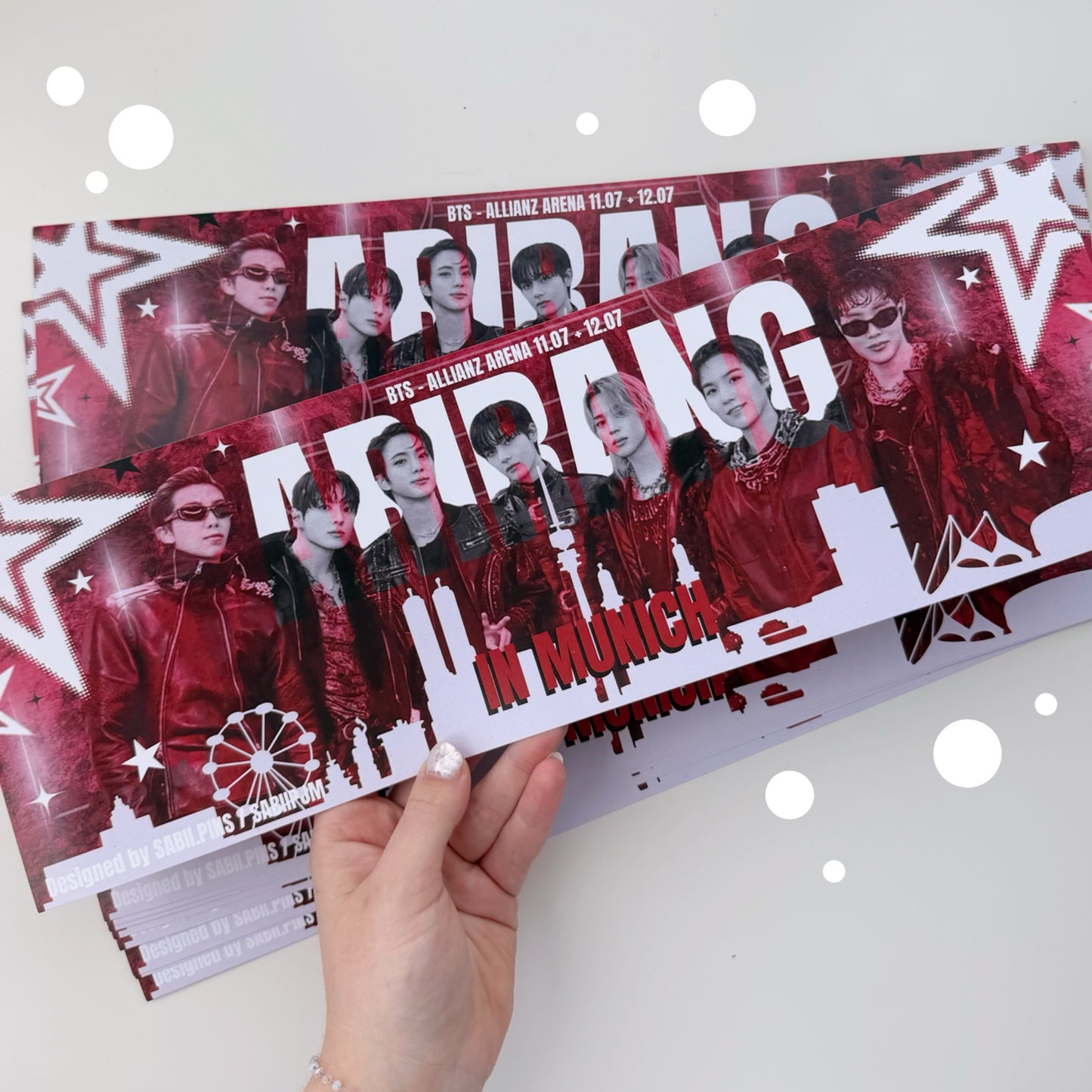 ARIRANG paper concert banner