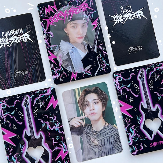 ROCKSTAR acrylic photocard holder