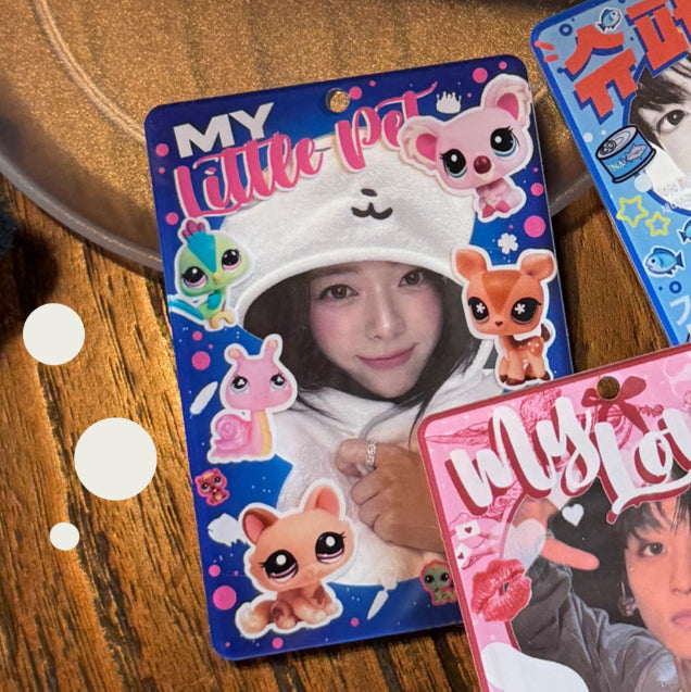 MY LITTLE PET acrylic photocard holder