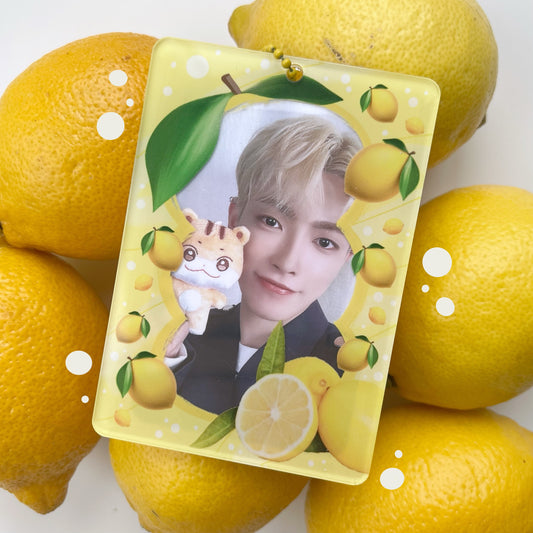 LEMON DROP acrylic photocard holder