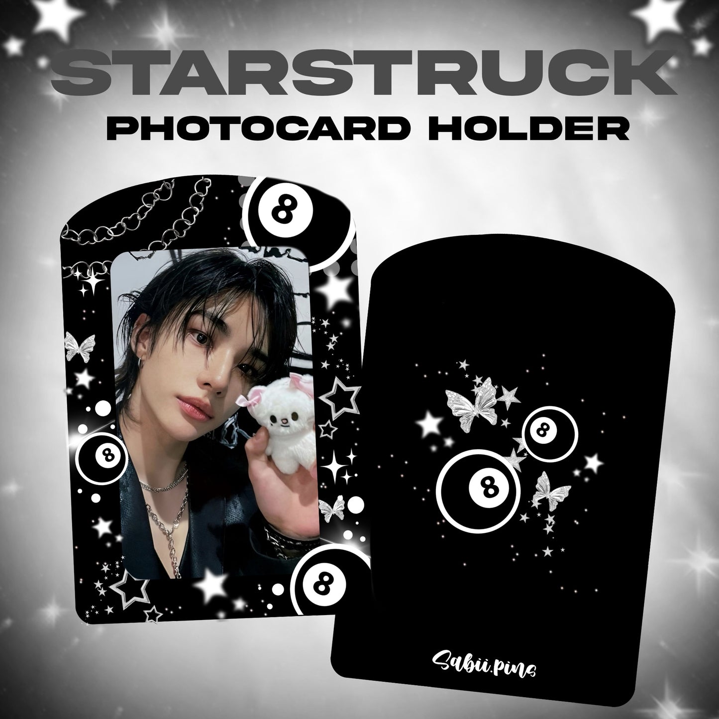 PREORDER - STARSTRUCK XL photocard holder