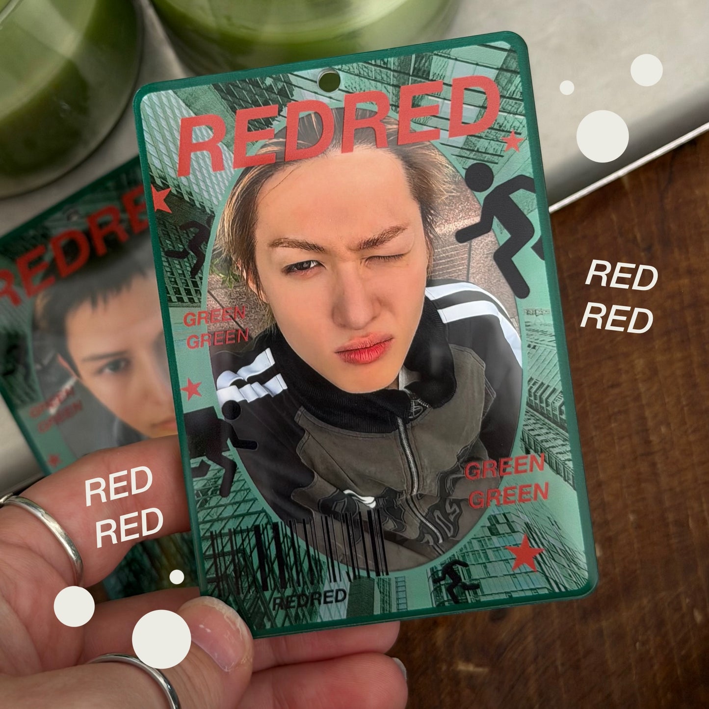 REDRED acrylic photocard holder