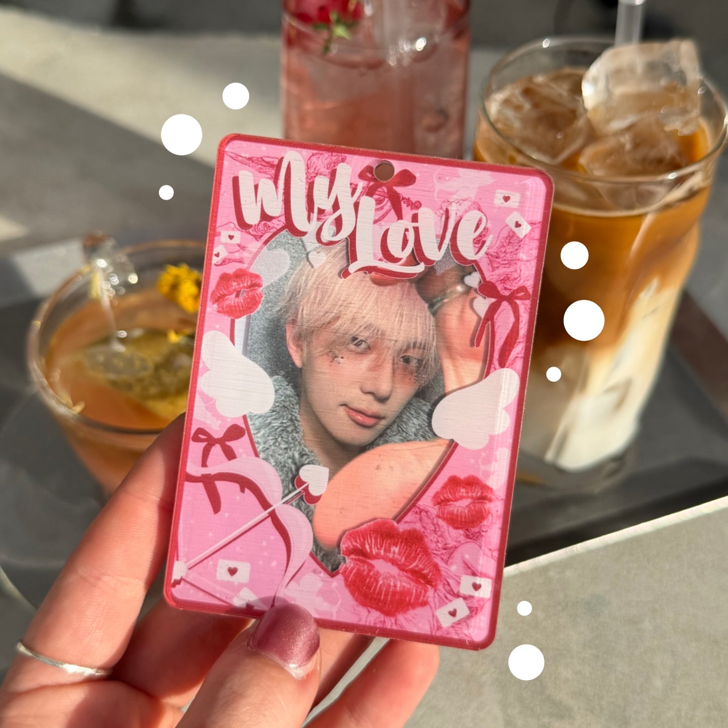 CUPID acrylic photocard holder