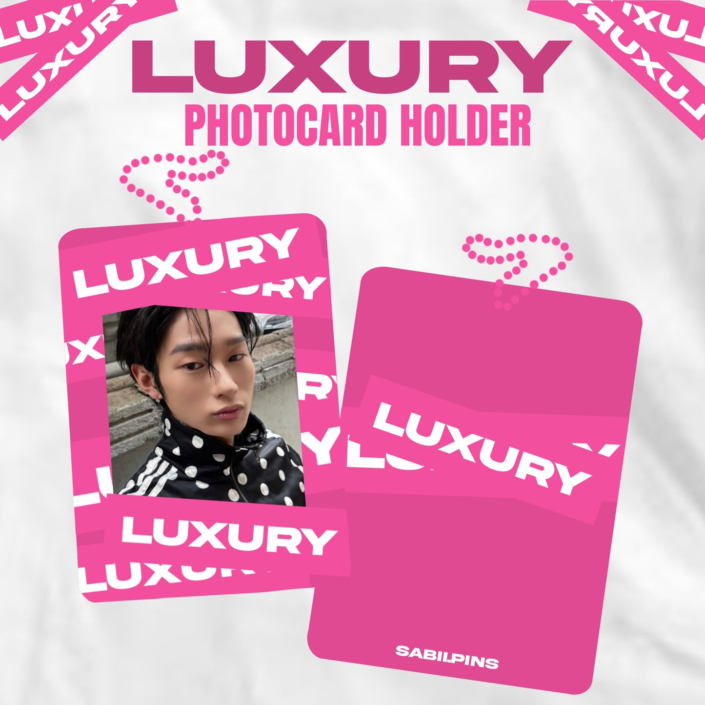 LUXURY acrylic photocard holder