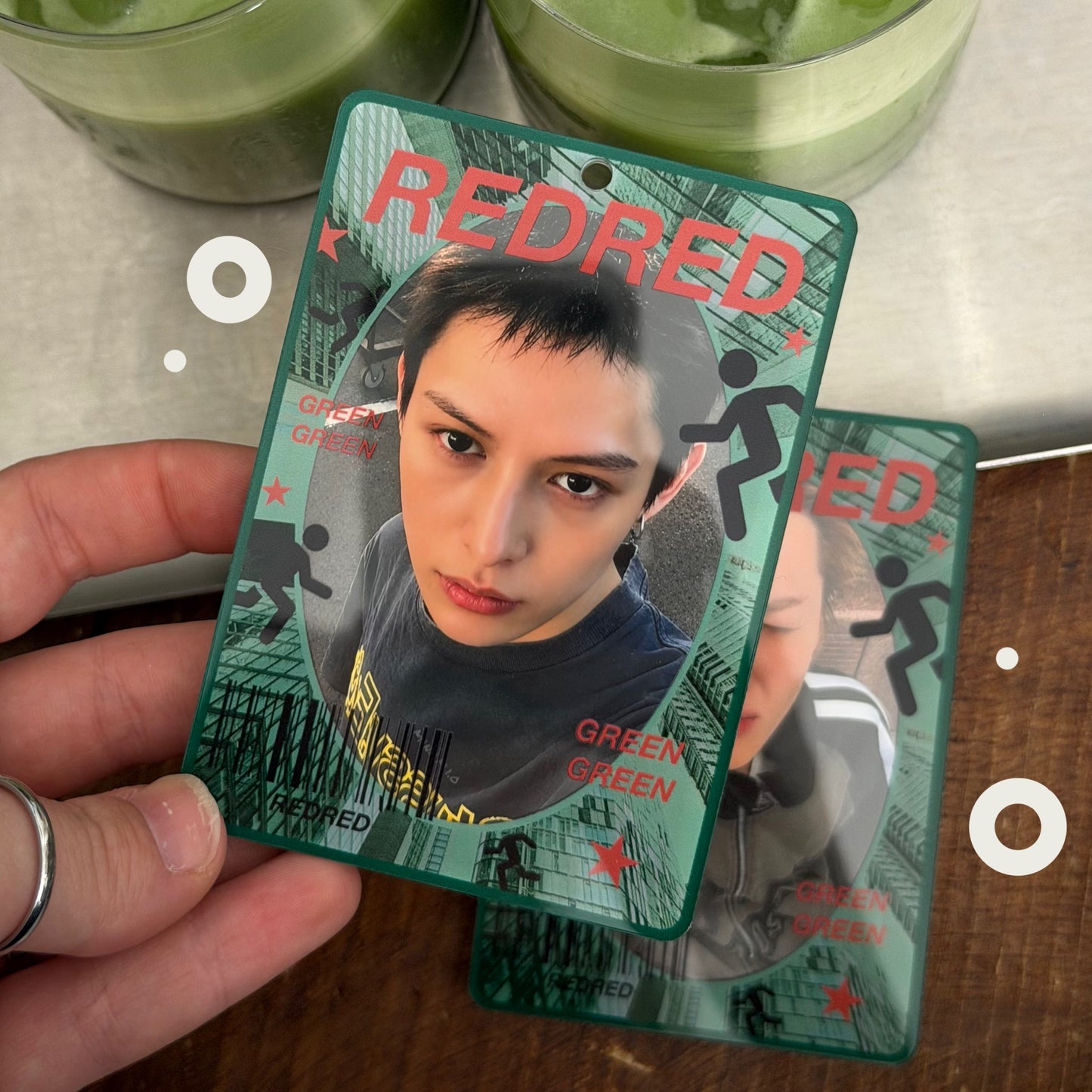 REDRED acrylic photocard holder