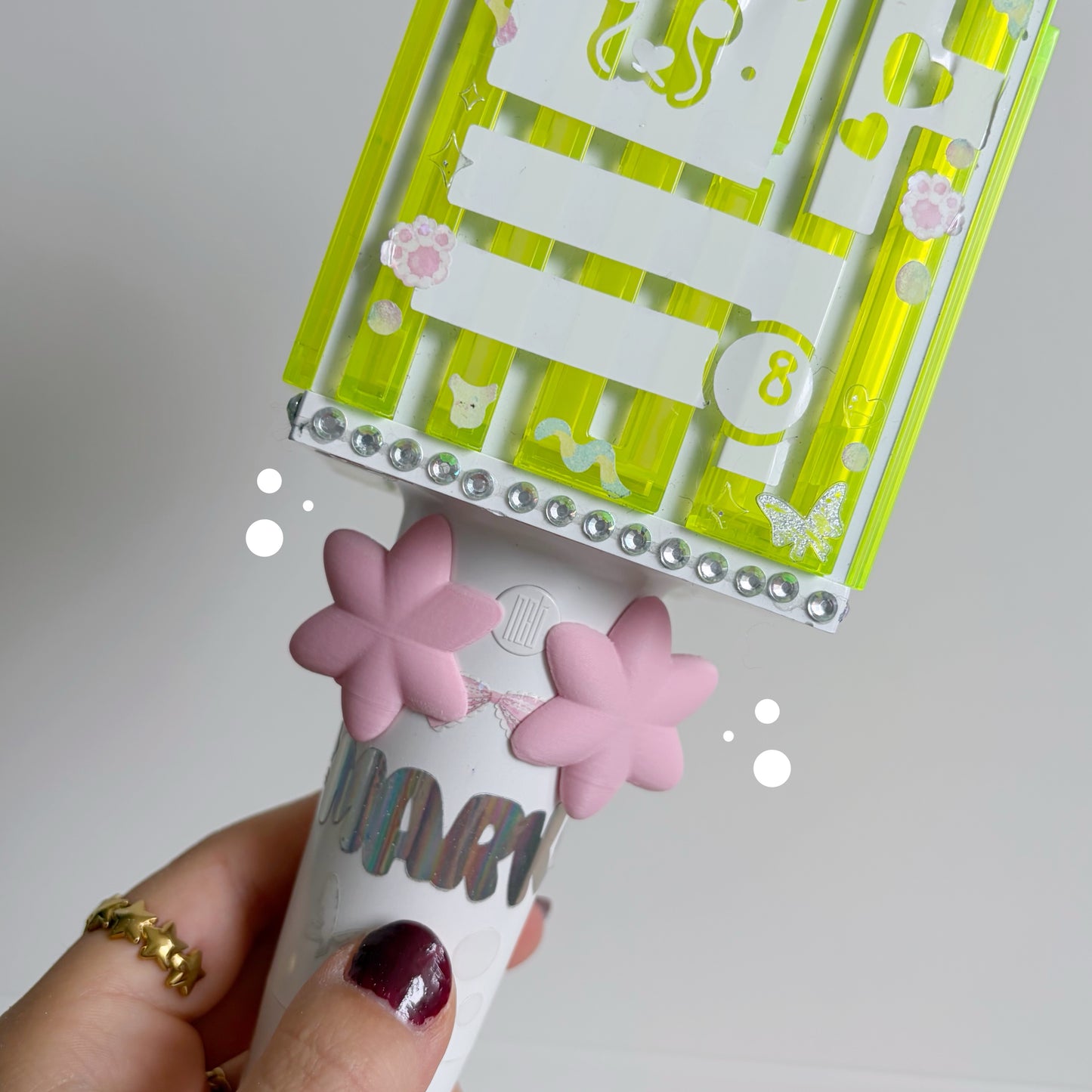 Lightstick DECOring (3D printed)