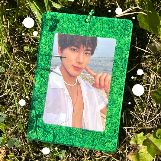 GRASS acrylic photocard holder