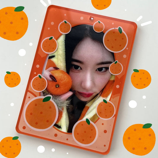 TANGERINE acrylic photocard holder