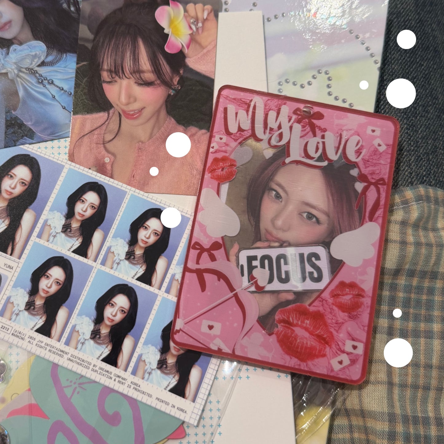CUPID acrylic photocard holder