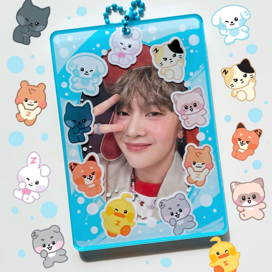ZB1 acrylic photocard holder