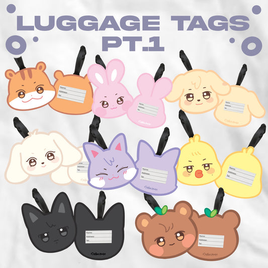 PREORDER ANITEEZ luggage tags