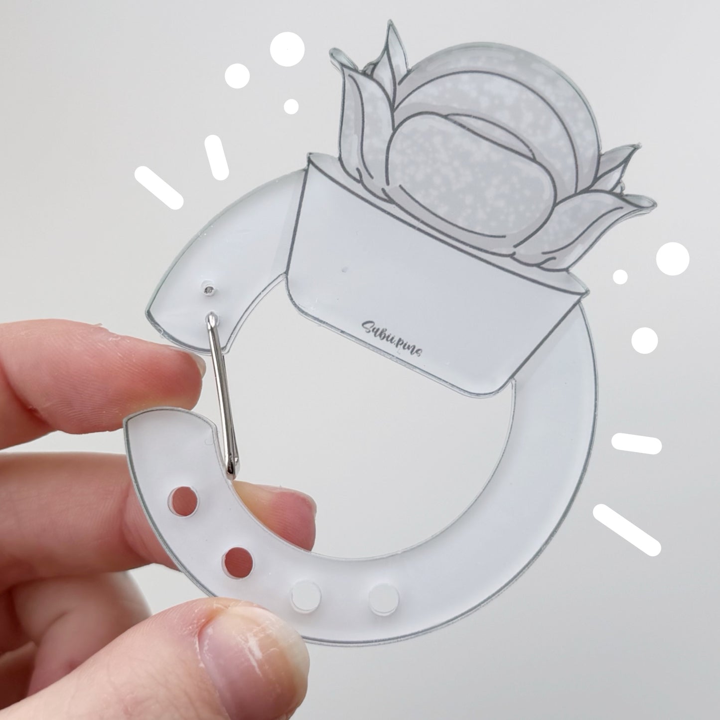 CARABINER, ATTACHEMENTS FOR KEYCHAINS