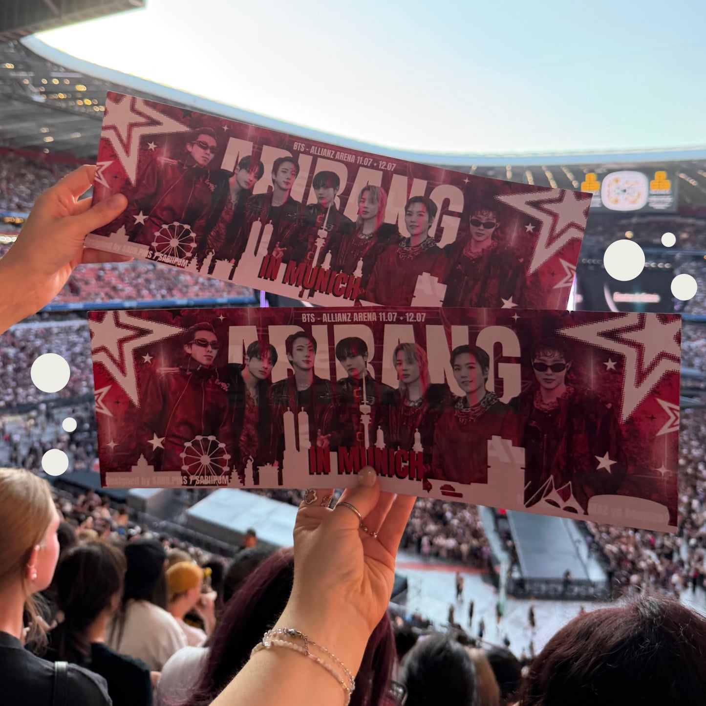 PREORDER - ARIRANG paper concert banner
