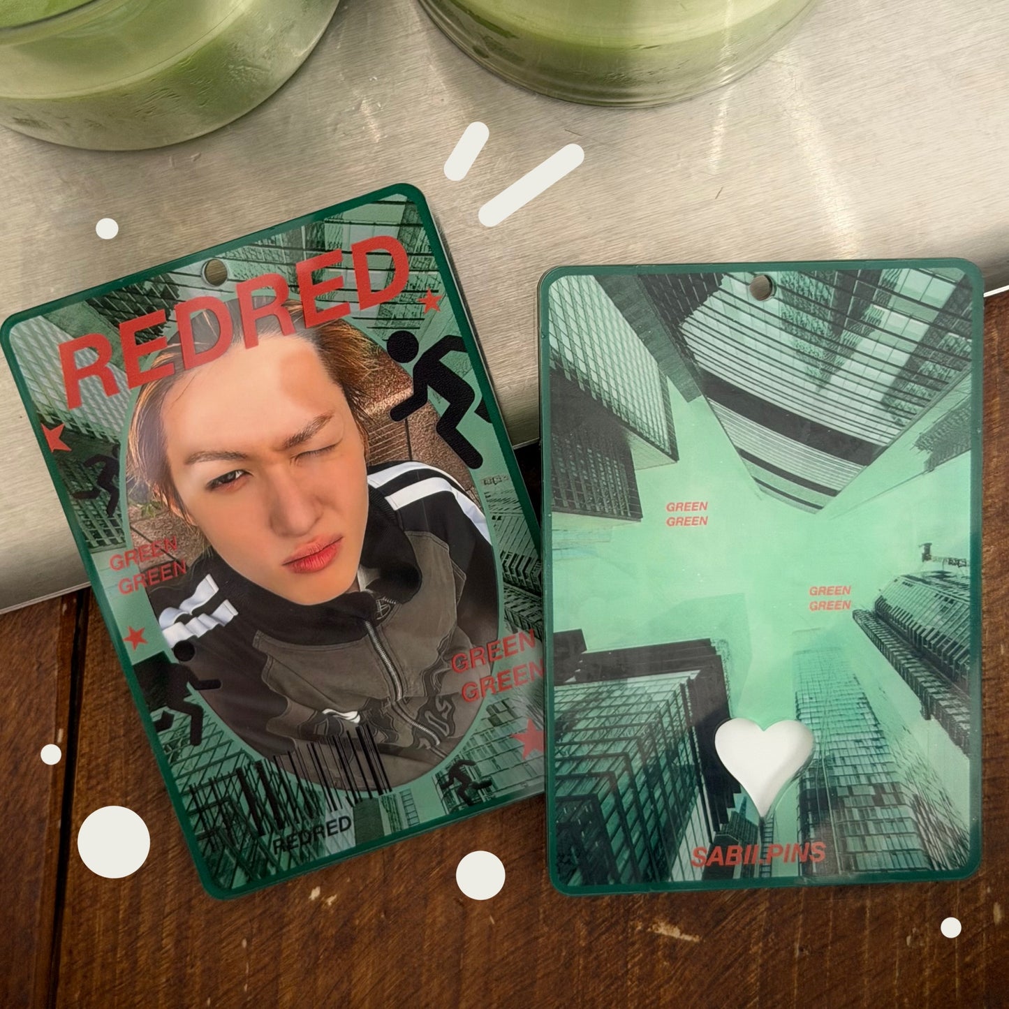 REDRED acrylic photocard holder