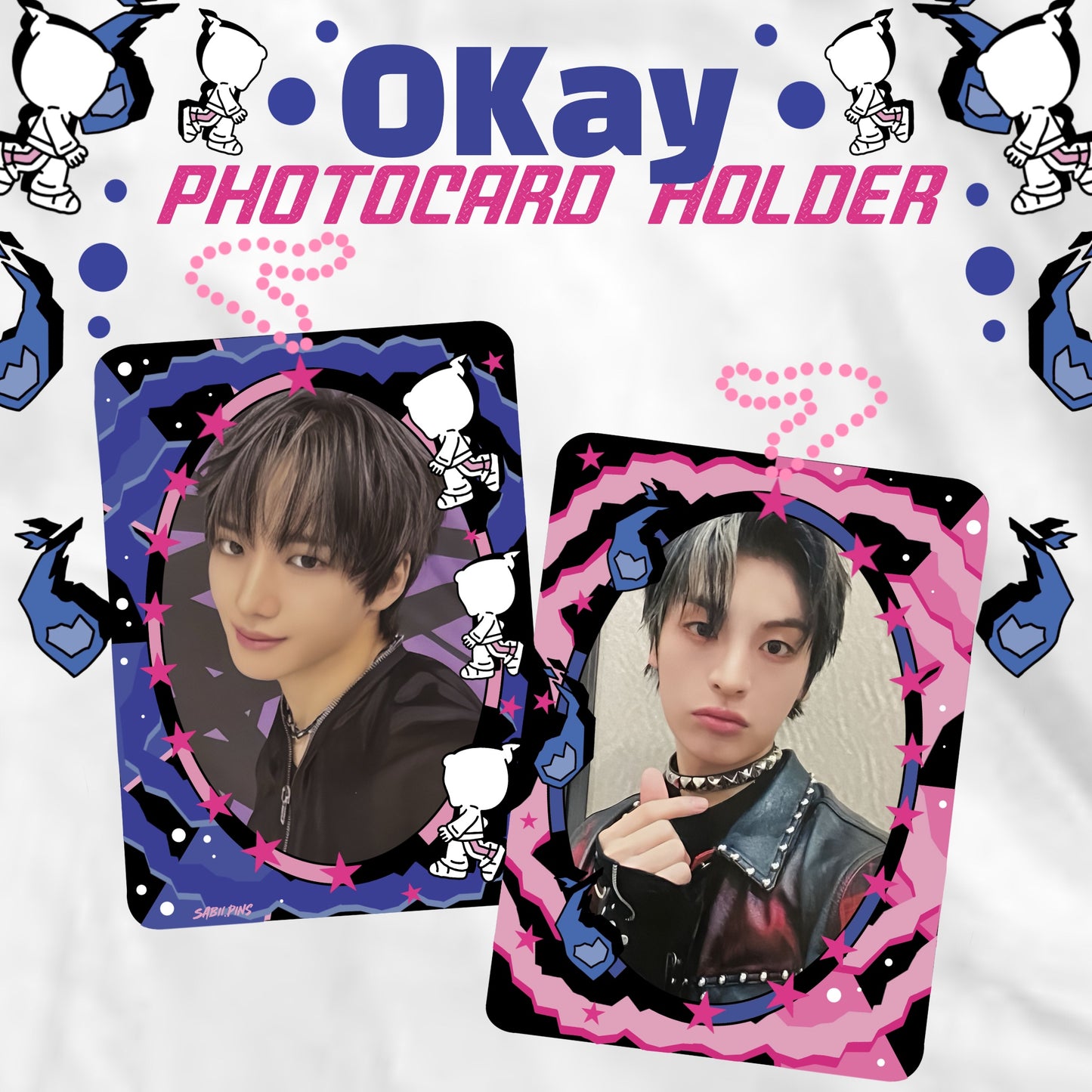 PREORDER - OKay acrylic photocard holder