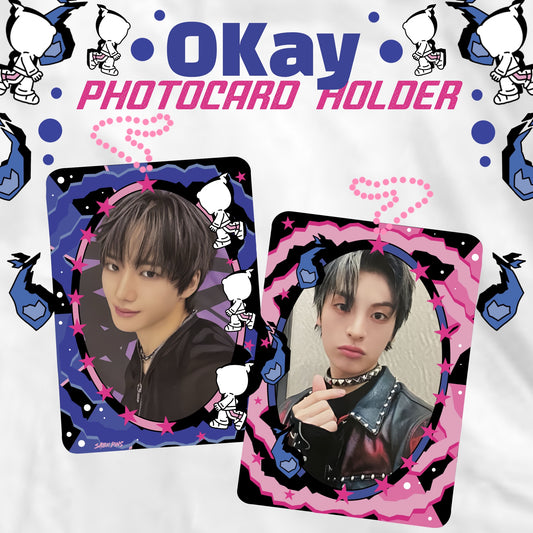 PREORDER - OKay acrylic photocard holder