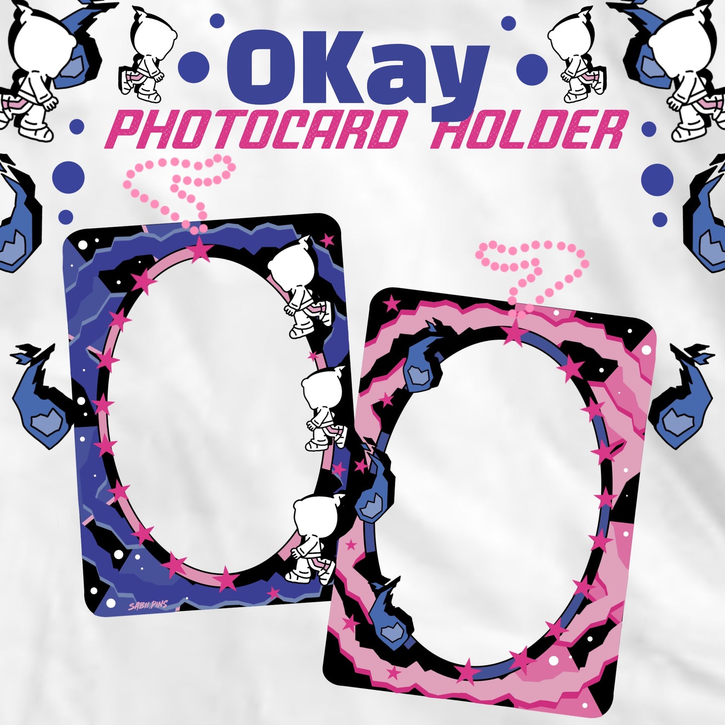 PREORDER - OKay acrylic photocard holder