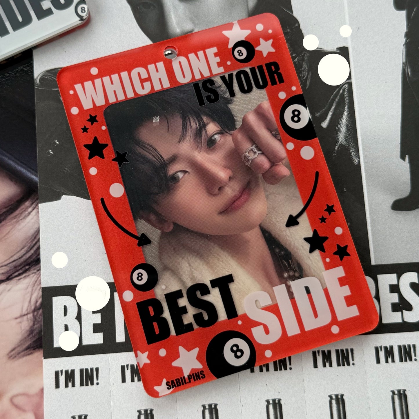 BOTHSIDES - DOUBLESIDED acrylic photocard holder