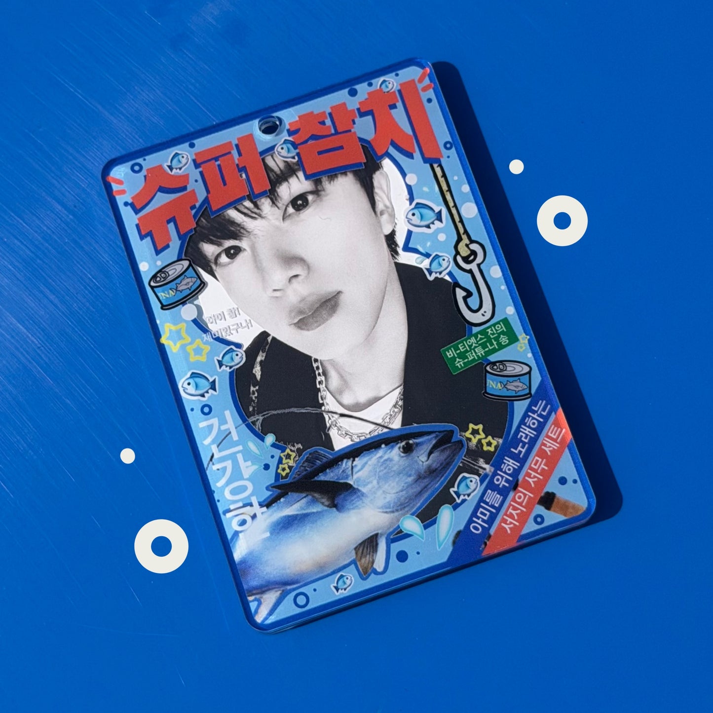SUPER TUNA acrylic photocard holder