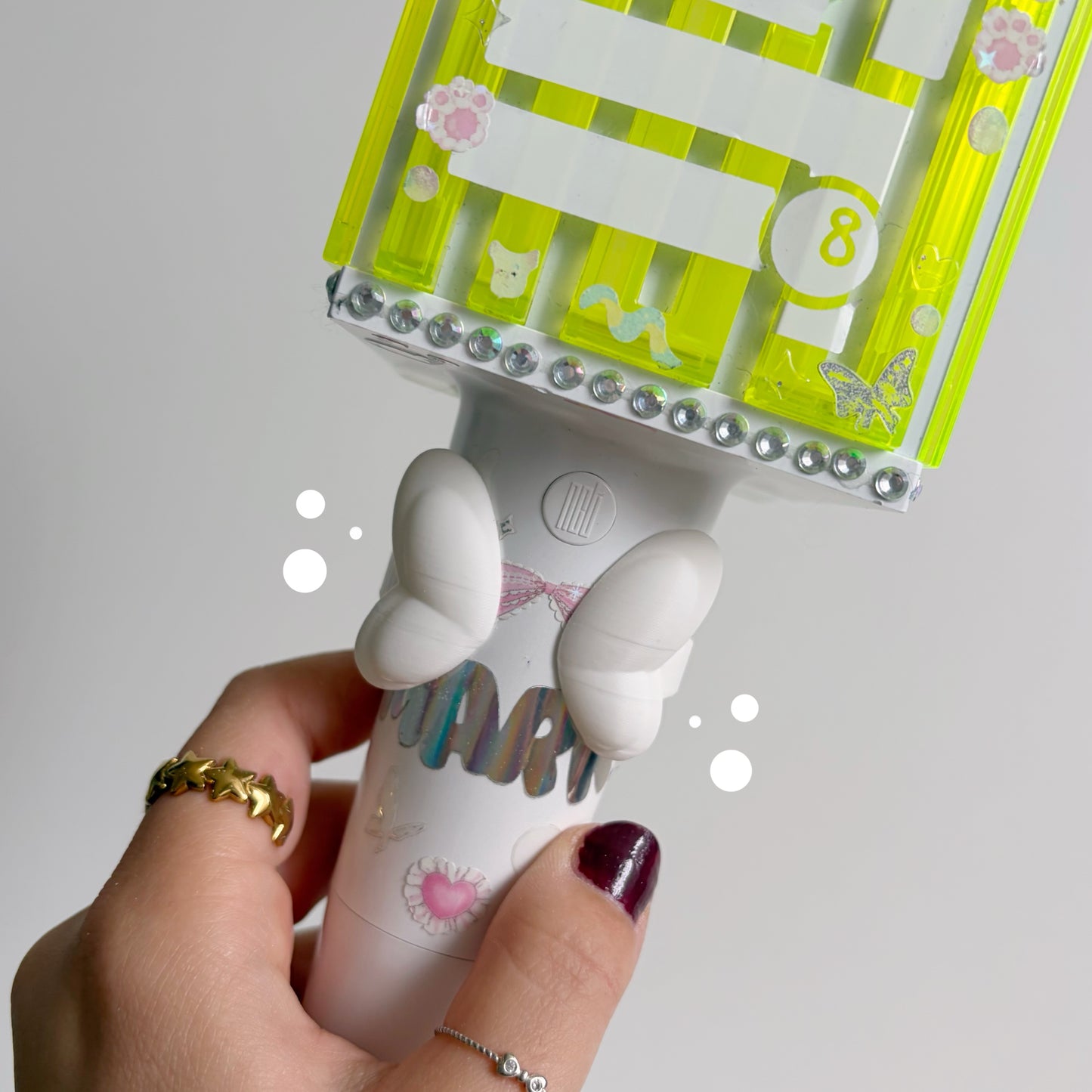 Lightstick DECOring (3D printed)