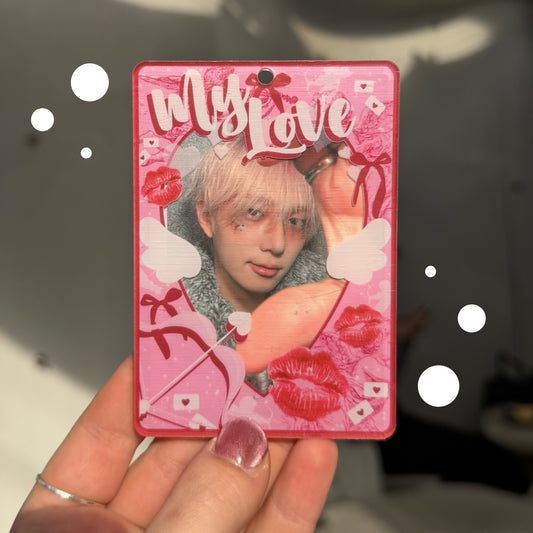 CUPID acrylic photocard holder