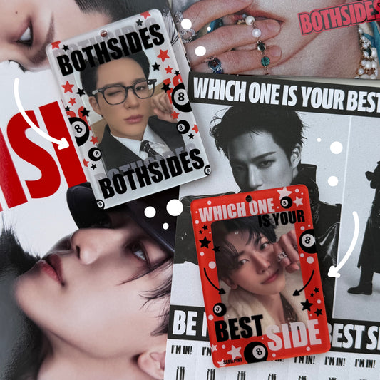 BOTHSIDES - DOUBLESIDED acrylic photocard holder