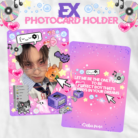 EX acrylic photocard holder